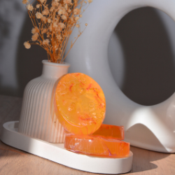 Savon au safran et miel 